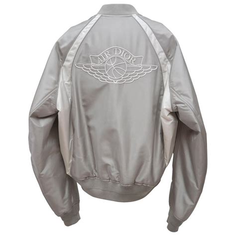 dior silk bomber jacket